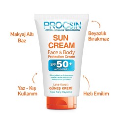 Procsin Yüz ve Vücut Leke Karşıtı Güneş Kremi 50ml