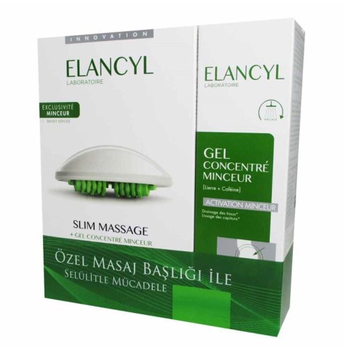 Elancyl Slim Massage + Gel Concentre Selülit Karşıtı Masaj Jeli Seti