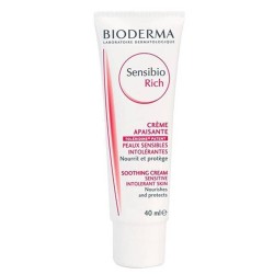 Bioderma Sensibio Rich Cream - Kuru ve Çok Hassas Ciltler için Nemlendirici Bakım Kremi 40 ml