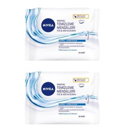 Nivea Makyaj Temizleme Mendili 2x25Adet