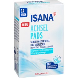 Isana Koltuk Altı Pedi 14'lü