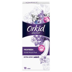 Orkid Mesane Pedi Ekstra Uzun Süper Ekonomik Paket 18 Ped