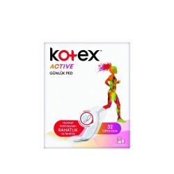 Kotex Active Günlük Ped Ultra İnce 32 Adet