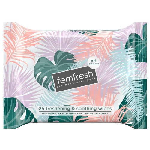 Femfresh Dış Genital Bölge Temizleme Mendili 25 adet