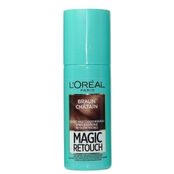 Loreal Paris Magic Retouch Beyazlar için Anında Kapatıcı Sprey - Kahverengi 75 ml