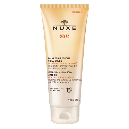 Nuxe Sun After Sun Hair Body Shampoo - Güneş Sonrası Saç ve Vücut Şampuanı 200ml