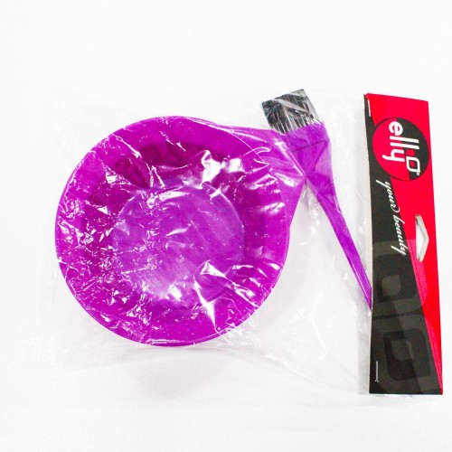 Nascita Elly Saç Boyama Fırçası ve Kabı Mor