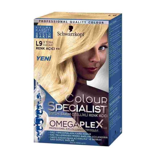 Schwarzkopf Color Specialist Üstün Bakım Özellikli Renk Açıcı L9